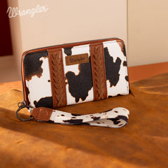 WRANGLER COW PRINT BAG SET