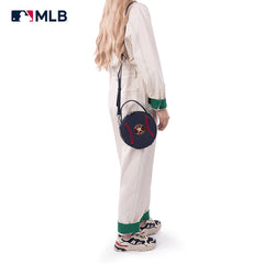 MLB Houston Astros Leather Circle Crossbody Bag