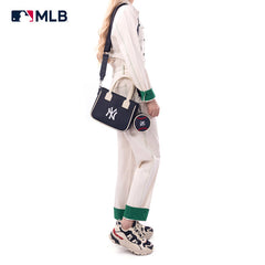 MLB New York Yankees Team Tote/Crossbody with Baseball Coin Pouch