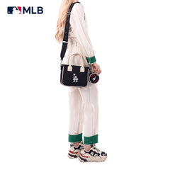 MLB Los Angeles Dodgers Team Tote/Crossbody with Baseball Coin Pouch