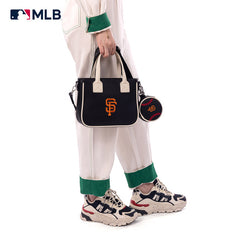 MLB San Francisco Giants Team Tote/Crossbody with Baseball Coin Pouch