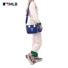 MLB Texas Rangers Team Tote/Crossbody with Baseball Coin Pouch