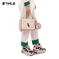 MLB Chicago White Sox Team Tote/Crossbody with Baseball Coin Pouch