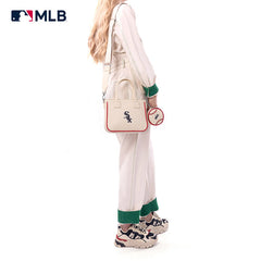 MLB Chicago White Sox Team Tote/Crossbody with Baseball Coin Pouch