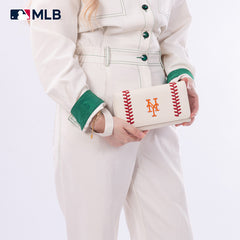 MLB New York Mets Leather Wallet