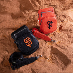 MLB San Francisco Giants Crossbody Bag-Orange