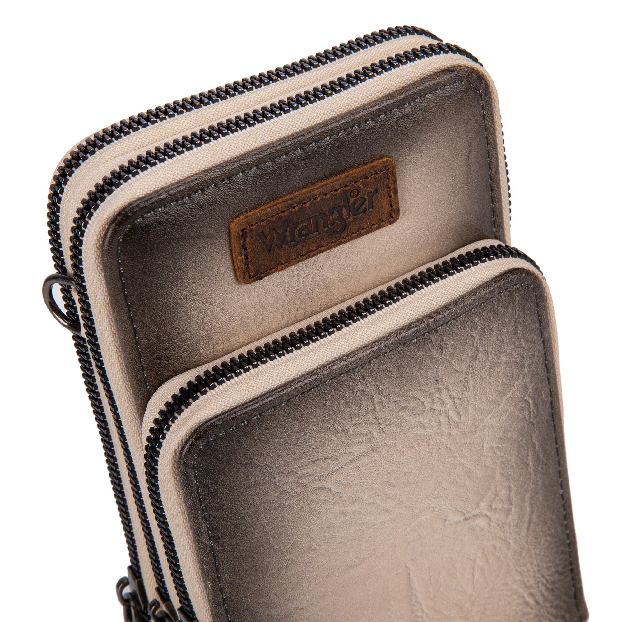 STALLION Brown Stylish PU-Leather Ladies purse/Handbag, designer leadher  Handel with front Golden chrome Elevation,