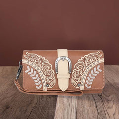 Montana West Cut-Out/Buckle Collection Wallet