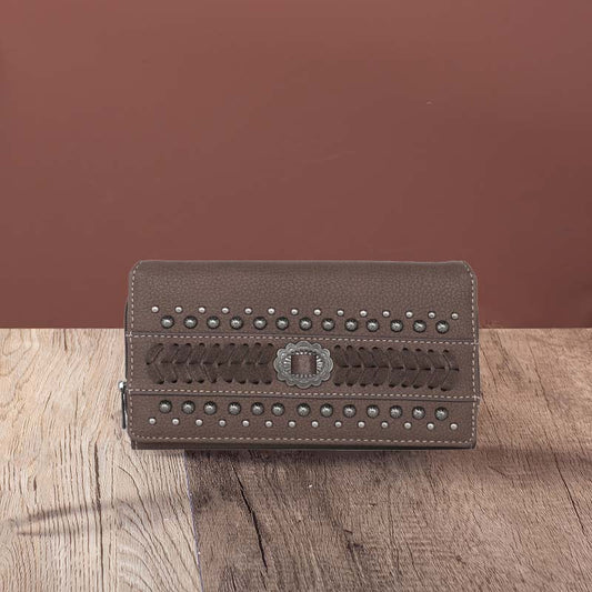 Montana West Whipstitch Collection Wallet