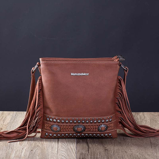 Montana West Concho Collection Concealed Carry Crossbody