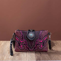 Montana West Cut-out Collection Crossbody/Wristlet