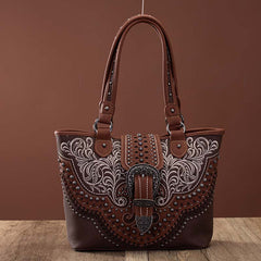 Montana West Buckle Collection Concealed Carry Tote