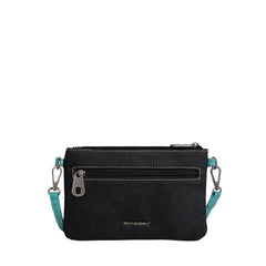 MW1065-181 Montana West Embossed Collection Crossbody/Wristlet