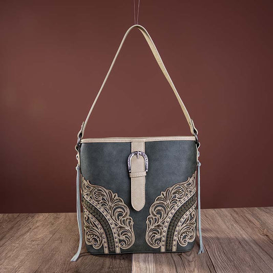 Montana West Cut-Out/Buckle Collection Concealed Carry Hobo