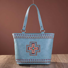 Montana West Concho Collection Concealed Carry Tote