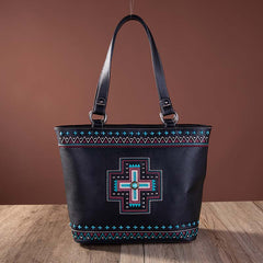 Montana West Concho Collection Concealed Carry Tote