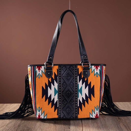 Montana West Aztec Tapestry Concealed Carry Tote