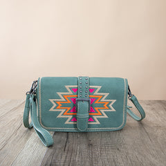 Montana West Aztec Collection Wallet/Crossbody