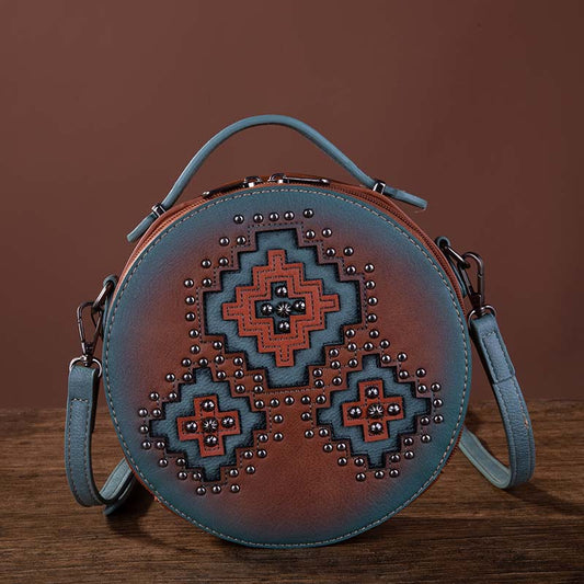 Montana West Cut-out Aztec Collection Circle Bag/Crossbody