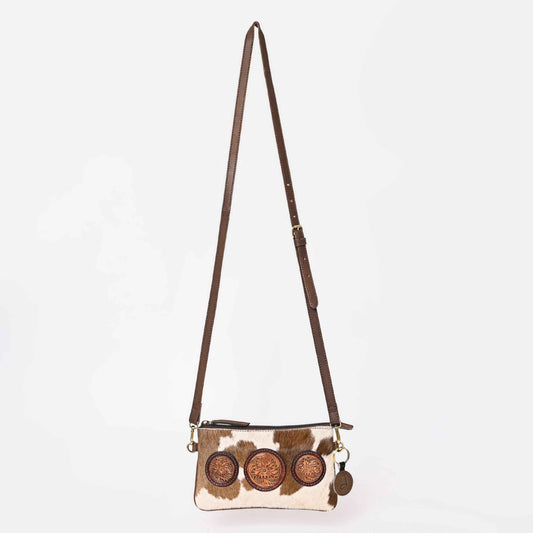 Montana West Hair-On Cowhide Collection Clutch/Crossbody