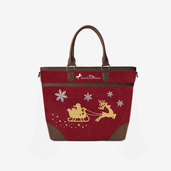 Montana West Western Cheer Tote – Santa's Sleigh Edition(Gift Wrapped)