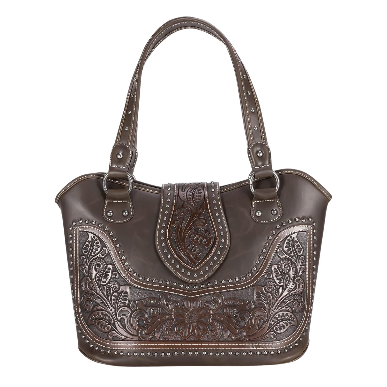 Montana West Tooling Concealed Carry Collection Handbag - Cowgirl Wear