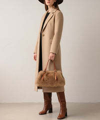 Montana West Fluffy Plush Faux Fur Bag