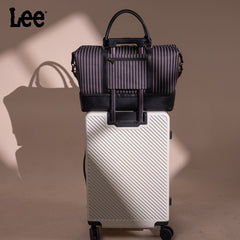 LEE Striped Collection Canvas Duffle Bag