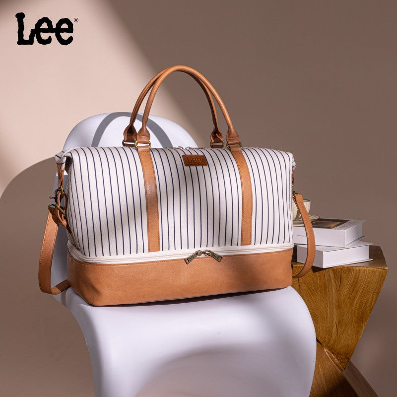 LEE Striped Collection Canvas Duffle Bag Cowgirl Wear LEE Striped Collection Canvas Duffle Bag Cowgirl Wear