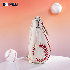 MLB Atlanta Braves Leather Crossbody Bag