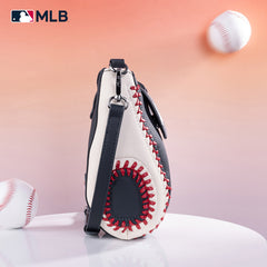 MLB Atlanta Braves Leather Crossbody Bag