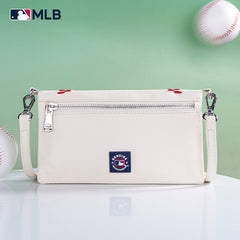 MLB Atlanta Braves Leather Crossbody Purse