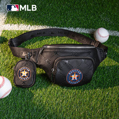 MLB Houston Astros Fanny Pack/Chest Bag/Belt Bag-Black