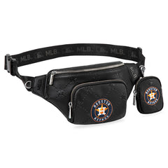 MLB Houston Astros Fanny Pack/Chest Bag/Belt Bag-Black