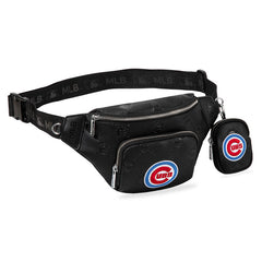 MLB Chicago Cubs Fanny Pack/Chest Bag/Belt Bag-Black