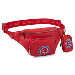 MLB Chicago Cubs Fanny Pack/Chest Bag/Belt Bag-Red