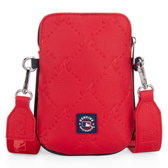 MLB Atlanta Braves Crossbody Bag-Red