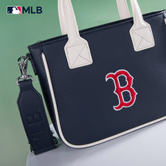 MLB Boston Red Sox Team Tote/Crossbody with Baseball Coin Pouch