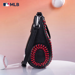 MLB Boston Red Sox Leather Crossbody Bag