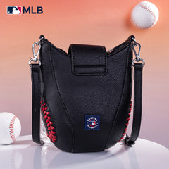 MLB Boston Red Sox Leather Crossbody Bag