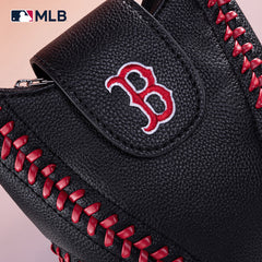 MLB Boston Red Sox Leather Crossbody Bag