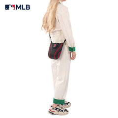 MLB Boston Red Sox Leather Crossbody Bag