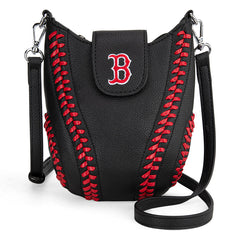 MLB Boston Red Sox Leather Crossbody Bag