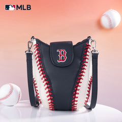 MLB Boston Red Sox Leather Crossbody Bag