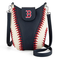 MLB Boston Red Sox Leather Crossbody Bag