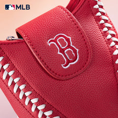 MLB Boston Red Sox Leather Crossbody Bag