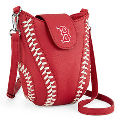 MLB Boston Red Sox Leather Crossbody Bag