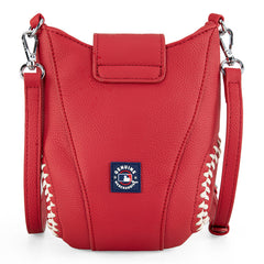 MLB Boston Red Sox Leather Crossbody Bag