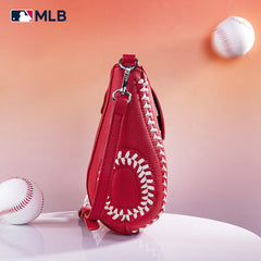 MLB Boston Red Sox Leather Crossbody Bag