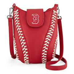 MLB Boston Red Sox Leather Crossbody Bag